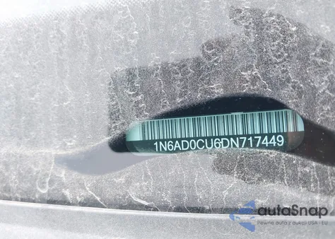 2013 Nissan Frontier Sv из США, поврежденный, VIN 1N6AD0CU6DN717449